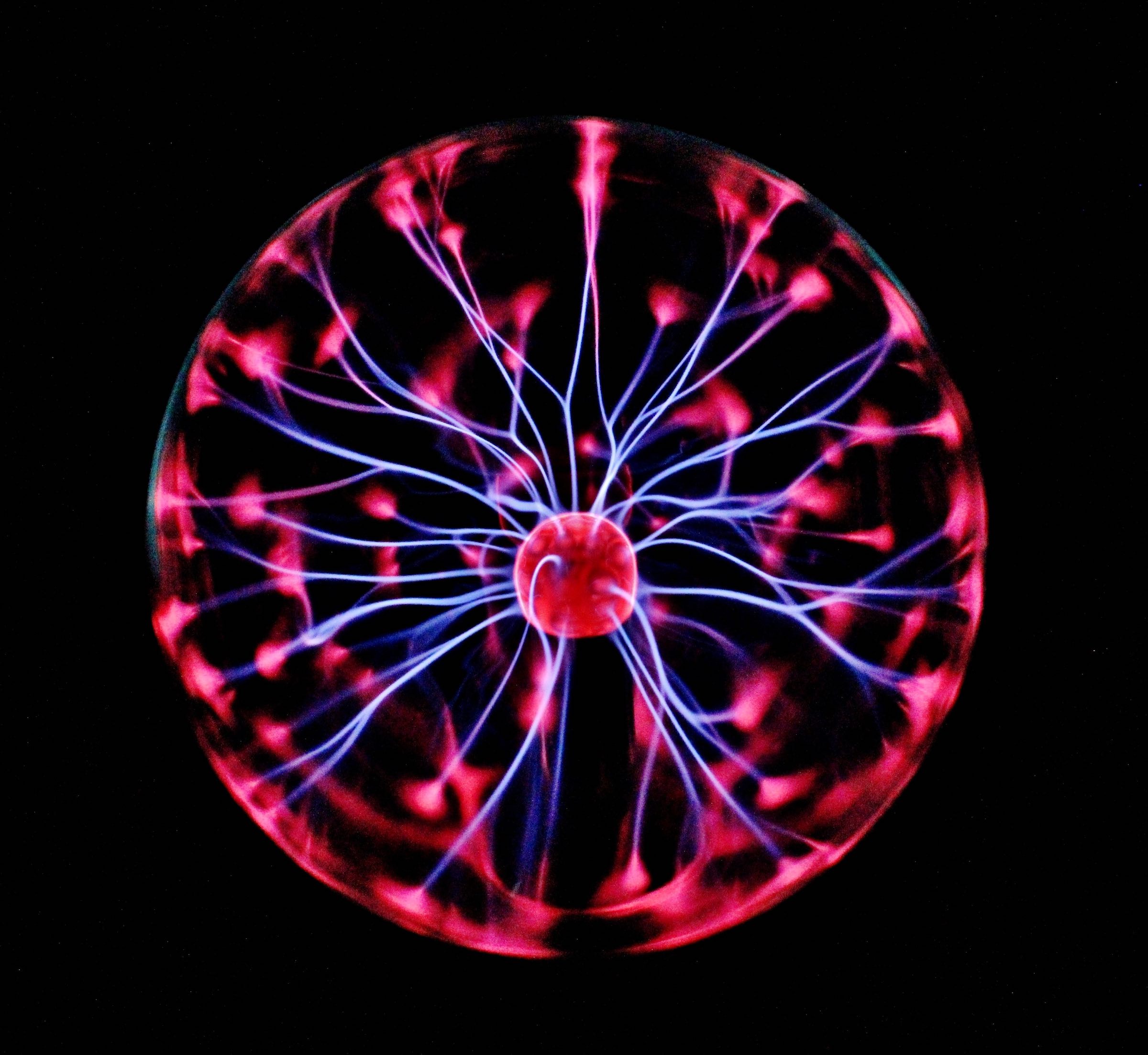 image of plasma lamp
