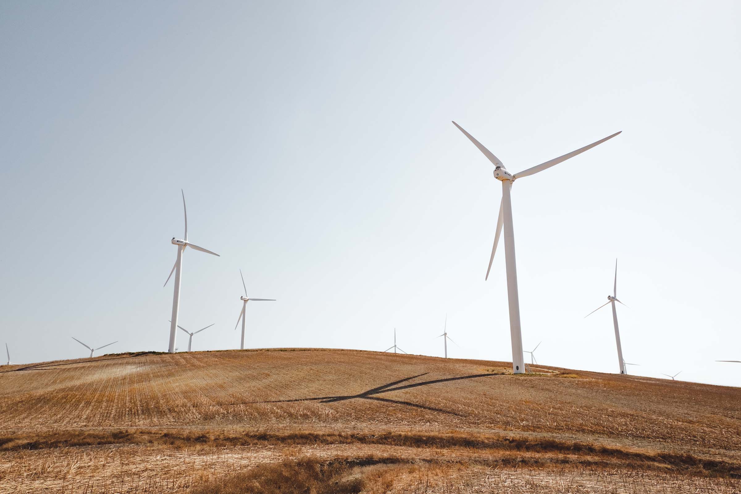 image of wind turbine at daytime