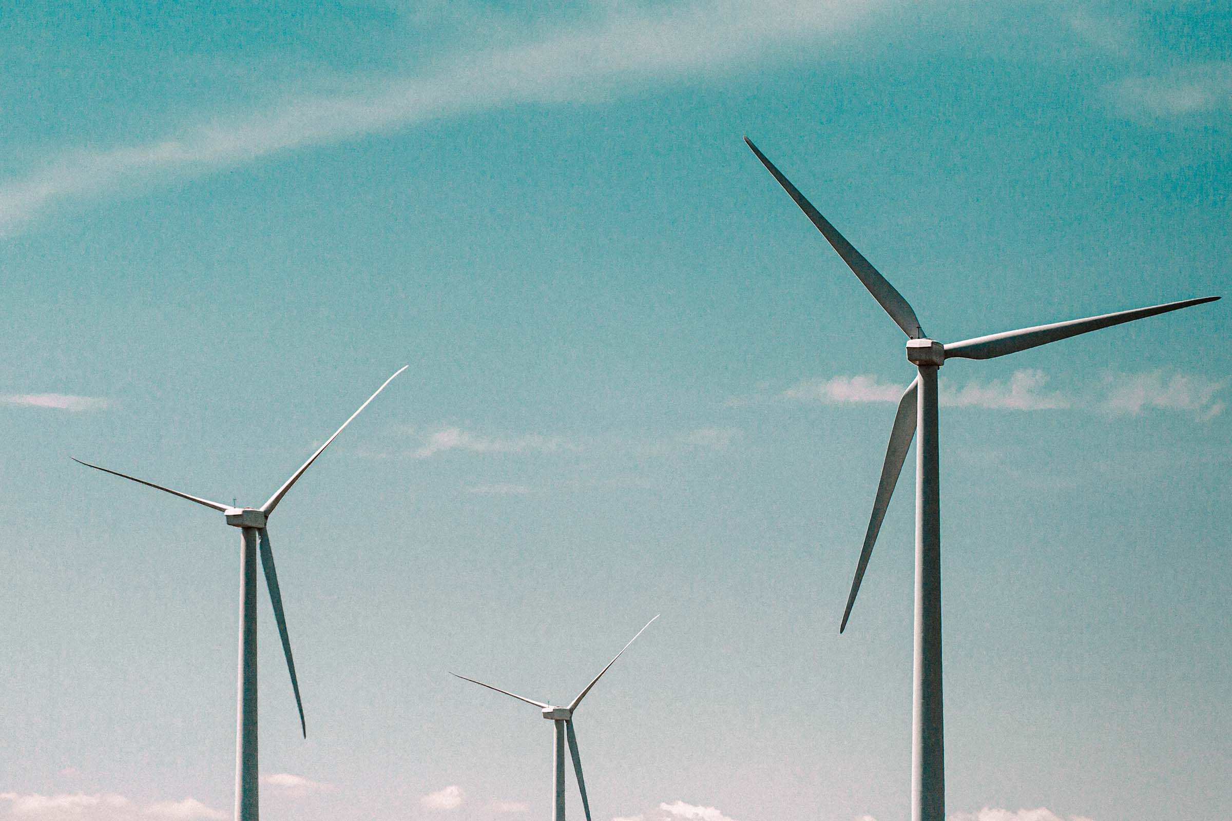 image of wind turbine at daytime